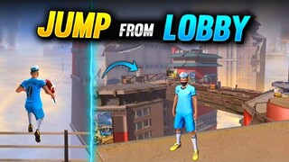 TOP 5 SECRET TRICKS IN FREE FIRE | JUMP FROM LOBBY TRICK IN FREE FIRE | FREE FIRE TIPS AND TRICKS