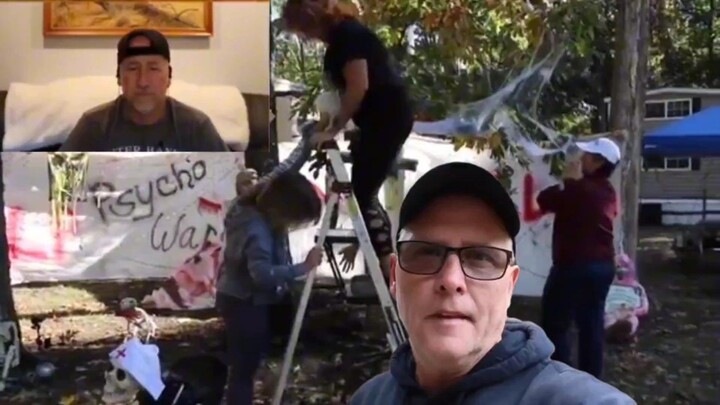 PSYCHO DAD'S HALLOWEEN Uncle Larry's Reaction