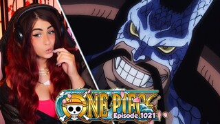 KAIDO HYBRID FORM 🥵 | One Piece 1021 Reaction + Review!