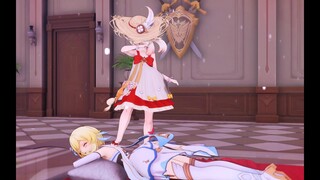 "It feels so good, Klee, please be harder!"