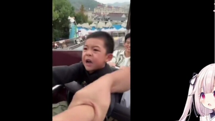 [Mashiro Kanon] Baicai nhìn hai cha con làm một con tàu cướp biển, biểu cảm của đứa trẻ từ phấn khíc