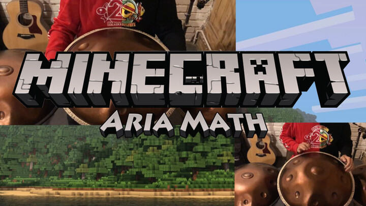 [Musik][Kreasi Ulang]Memainkan <Aria Math> dengan Hang|Minecraft