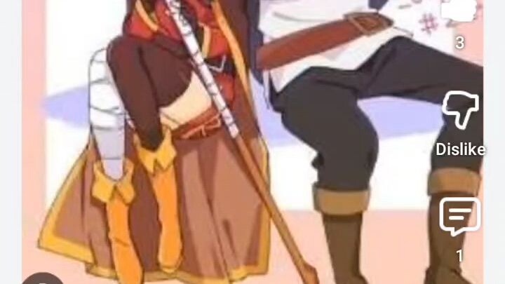 konosuba megumin Dan kazuma #framlee12