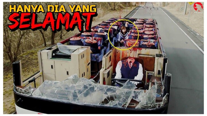 AKIBAT HEMBUSAN ANGIN BUS INI TERPOTONG MENJADI 2 | ALUR CERITA