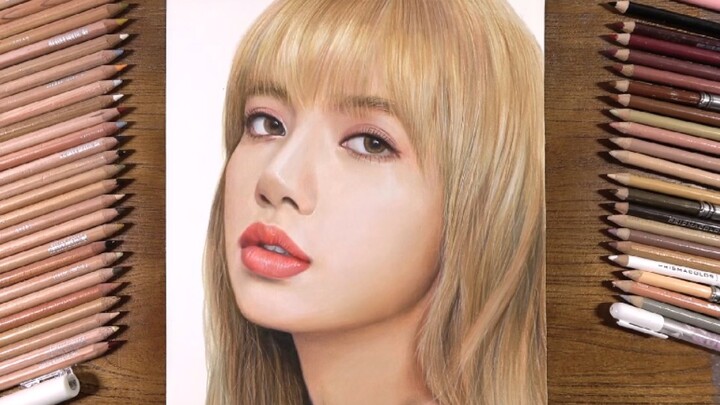 [Gambar Tangan Pensil Warna] BLACKPINK LISA