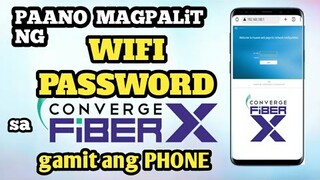 PAANO MAGPALIT NG PASSWORD SA WIFI CONVERGE GAMIT ANG PHONE