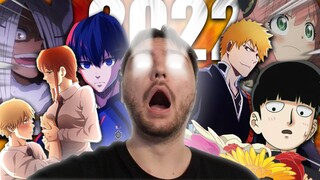 this is the best anime season in years | fall 2022 anime