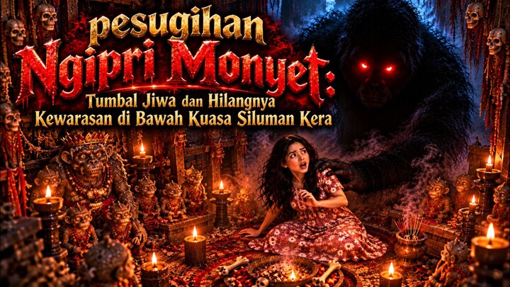 Pesugih4n Ngipri Monyet , persembahan Tumb4l Jiw4 untuk silum4n monyet