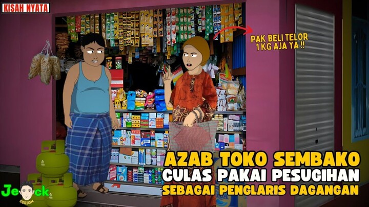 AZAB TOKO SEMBAKO CURANG PAKAI PESUGIHAN UNTUK PENGLARIS DAGANGAN