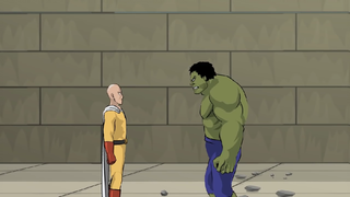 Hulk Vs Saitama Animation (part 1)