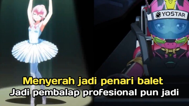 Seorang Penari Balet Yang Ganti Job Jadi Pembalap Profesional !!