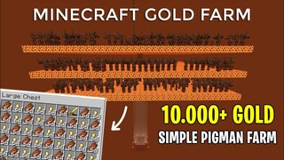 How to Make Gold Farm in Minecraft 1.18 (NEW)