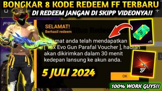 AUTO SULTAN‼️KODE REDEEM FREE FIRE TERBARU 5 JULI 2024 HARI INI