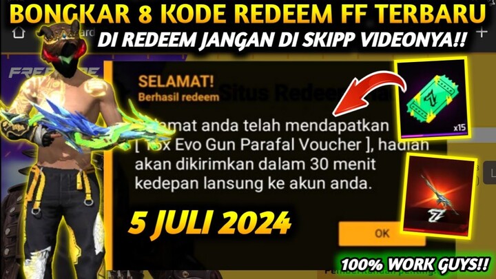 AUTO SULTAN‼️KODE REDEEM FREE FIRE TERBARU 5 JULI 2024 HARI INI