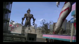 Ultraman Geed turned upside down, so funny