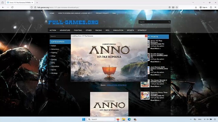 Anno 117 Pax Romana  TORRENT