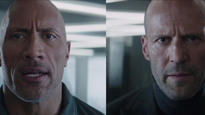 Guoda Statham VS Dwayne Johnson's flirting collection second bullet