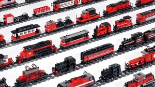 Lịch sử phát triển của xe lửa LEGO trong 60 năm (phần nặng 61)