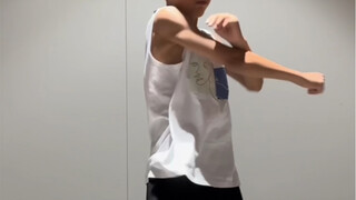 Zhang Jie can't take a joke dance challenge