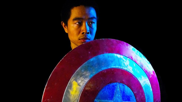 【عشر سنوات من مارفل】 شكرًا لك، الكابتن أمريكا! معجب يصنع درع الكابتن يدويًا بالكامل في 15 يومًا 【هاك