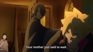 Sasuke Didn't Let Boruto To Go To Naruto And Discipline, Boruto Wants To Beat Naruto