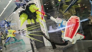 Model jendela Pangkalan Gundam di Shanghai Supermarket Plaza tidak lebih profesional dari toko maina