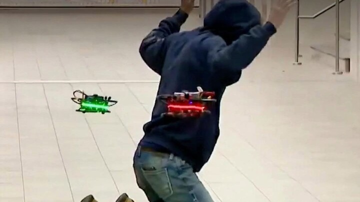 Non-lethal tactical drone defense system, specifically designed to prevent school shootings.