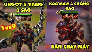 TOP khoảnh khắc điên rồ nhất Đấu Trường Chân Lý #85: Urgot 5 vàng 3 sao bá đạo, Kog'maw 3 Cuồng Đao