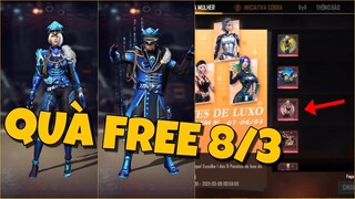 Quà Free Sự Kiện 8/3 Những Gói Đồ Miễn Phí Cực Đẹp, Đăng Nhập Nhận Gói Nhân Vật 2500kc Free