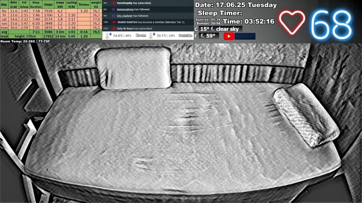 Sleep Stream 17.06.2025