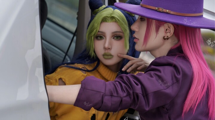 [Four-dimensional/jojo imitation makeup] Ishinobi's new world couple, get married! I'll deal with ol