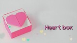 การสอนศิลปะกระดาษสร้างสรรค์ - การสอนกล่องกระดาษ Origami Heart