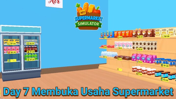 Membeli Lisensi Produk Baru Yang Akan Dijual Agar Lebih Bervariasi |My Supermarket Simulator Part 7