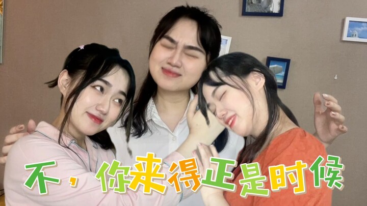戏精小姐姐，模仿小李飞刀名场面，表情全是戏