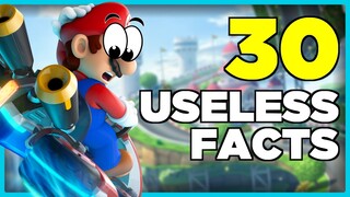 30 Useless Facts You Didn't Know About Mario Kart 8...!