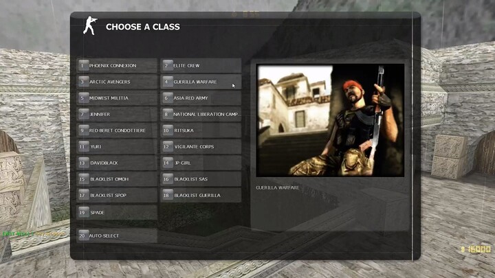 Counter-Strike Xtreme V6 - de_aztec - Terrorist Forces - GUERILLA WARFARE