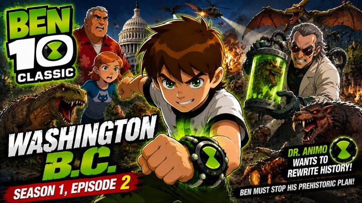 ⚡👽 Ben 10 Classic (2005) – Washington B.C.| Season 1, Episode 2| Hindi