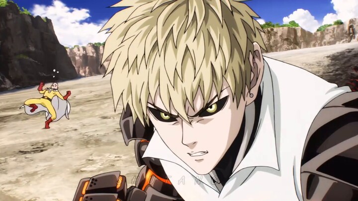 【𝟒𝐊𝟔𝟎𝐅𝐏𝐒】Saitama vs. Genos! Cut out the unnecessary dialogues and watch the battle between master an