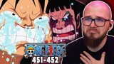 BON-CHAN IS THE GOAT!!! | ONE PIECE Ep 451-452 REACTION
