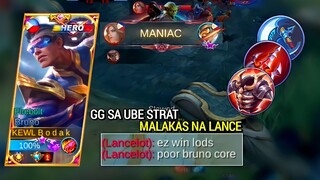 UBE STRAT KALABAN | BRUNO BEST BUILD AND EMBLEM MLBB - Master bodak