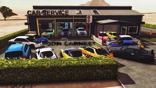 JDM CarMeet in Car Parking Multiplayer