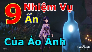 9 Nhiêm Vụ Ẩn Của Ảo Ảnh Trên Đảo Tsurumi Phiên Bản 2.2 | Genshin Impact