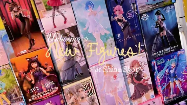 Unboxing new stock!!! ฟิกเกอร์เข้าเพิ่มแล้วค้าบบบบบ 💖 #ฟิกเกอร์ #อนิเมะ #figure #anime #ของสะสม