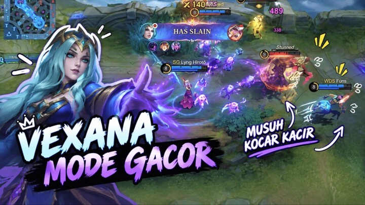 Vexana mode gacor auto kabur semua