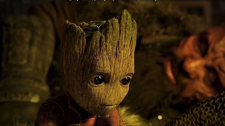 漫威：世界上没有Iamgroot解决不了的事，如果有那就再来一句格鲁特