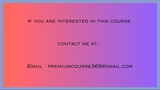 Sean Anthony - Email Side Hustle Coaching Premium Torrent