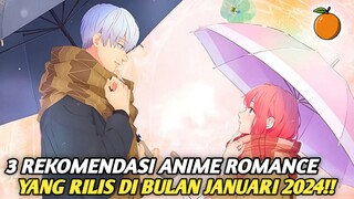 3 Rekomendasi anime romance yang akan rilis pada bulan Januari 2024!!