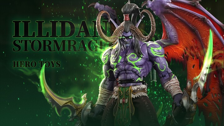 HERO TOYS Demon Hunter Illidan Stormrage Unboxing Review! [Octopus Toys]