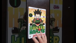 coloring my manga - Hunter X Hunter #anime #hunterxhunter #shorts #painting