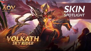 Volkath Sky Rider Skin Spotlight - Garena AOV (Arena of Valor)